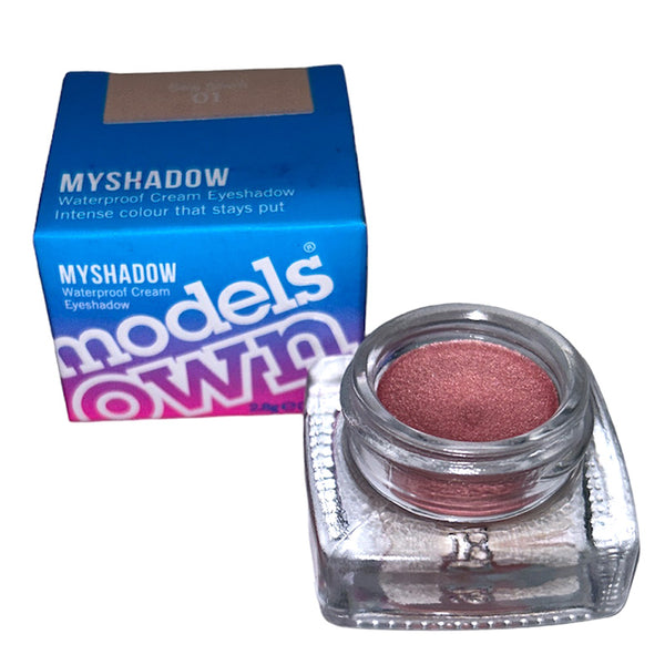 Model's Own Myshadow Waterproof Cream Eyeshadow 01 Sea Shell