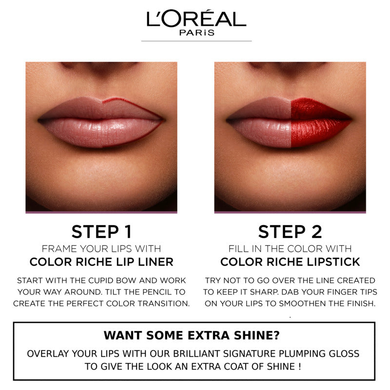 L’Oréal Paris Lip Liner Colour Riche 124 S’il Vous Plait