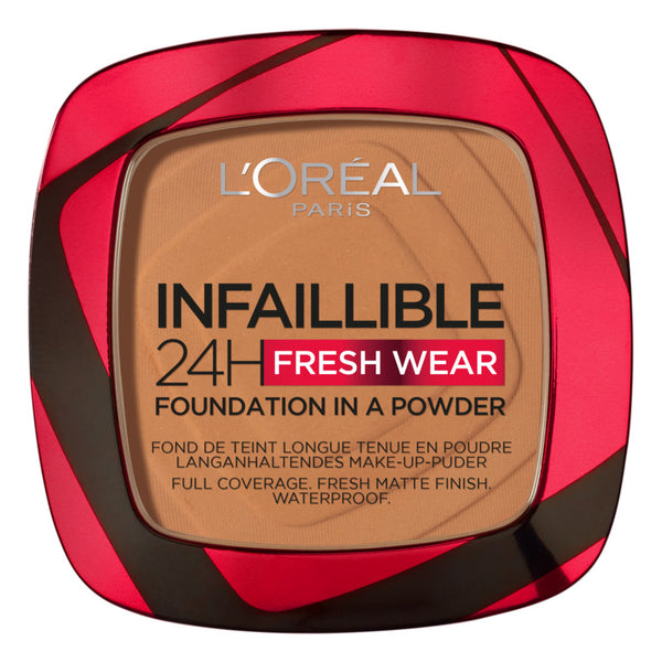 L’Oréal Paris Infallible Foundation In A Powder 330 Hazelnut