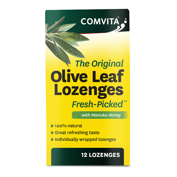 Comvita Olive Leaf Extract with Manuka Honey Lozenges 12