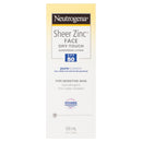 Neutrogena Sheer Zinc Fragrance Free Face Dry Touch Sunscreen Lotion SPF 50 59ml