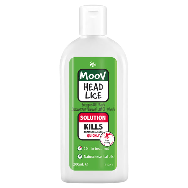 Ego MOOV Head Lice Solution 200ml
