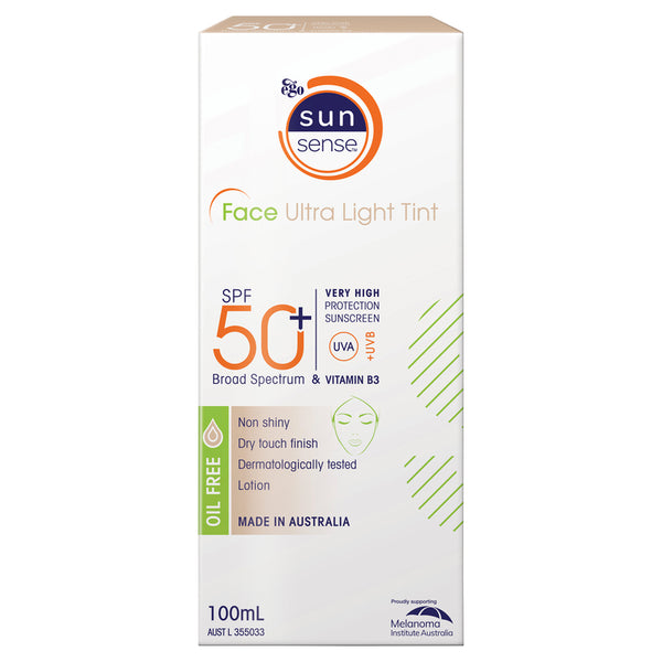 Ego SunSense Face Ultra Light Tint SPF50+ 100mL