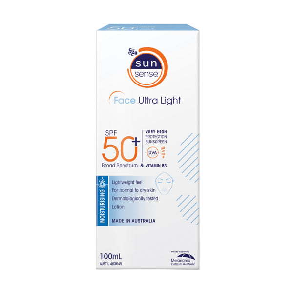 Ego SunSense Face Ultra Light SPF50+ 100ml