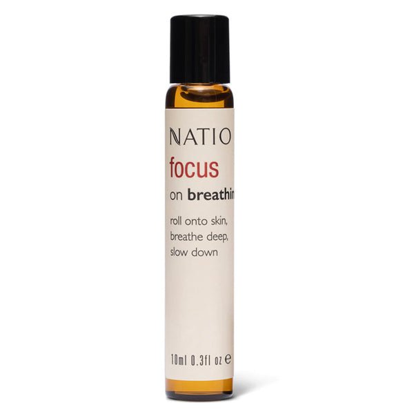 Natio Oil Blend Focus On Breathing Roll-On 10ml