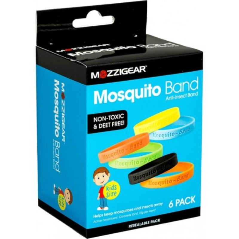 Mozzigear Mosquito Band Kids Value 6 Pack