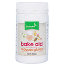 Bottle of Biohawk bake aid on a white background