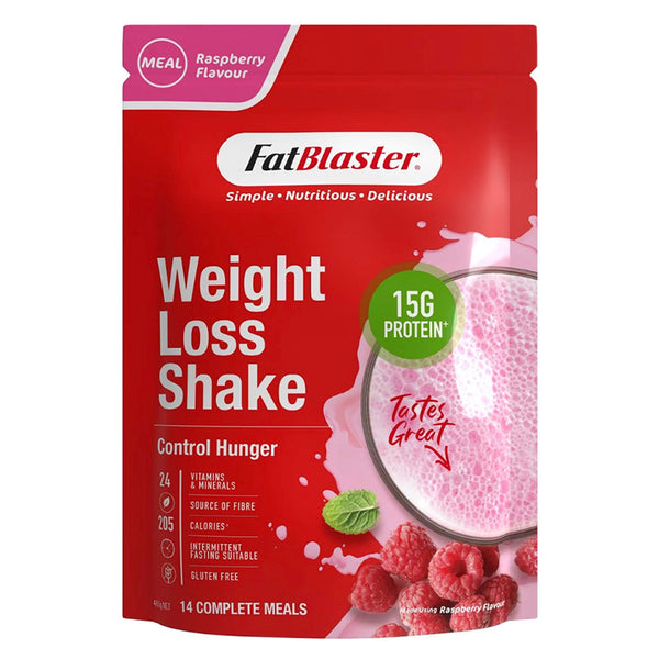 Fat Blaster Weight Loss Shake Raspberry 465g