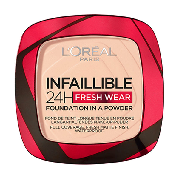 L’Oréal Paris Infallible Fresh Wear Powder Foundation 180 Rose Sand