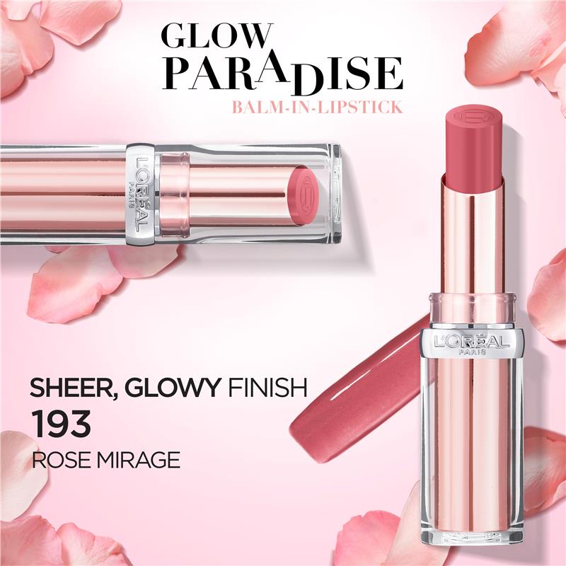 L’Oréal Paris Lipstick Colour Riche Paradise Balm 193 Rose Mirage