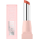 Maybelline Lifter Glaze lip balm with pink packaging on a white background