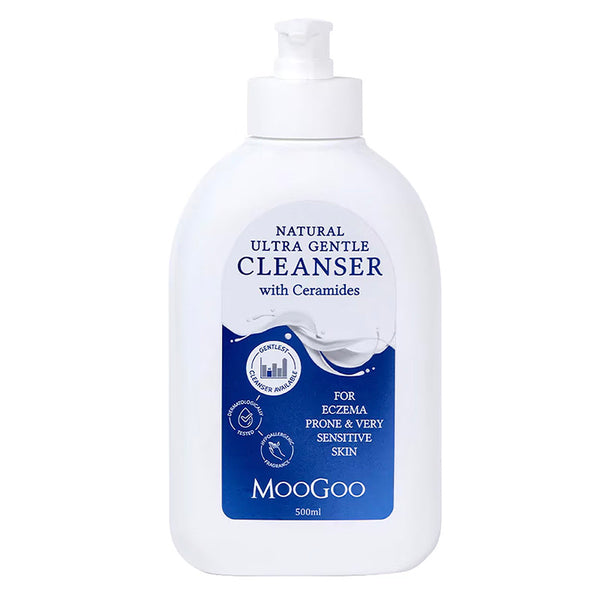 MooGoo Natural Ultra Gentle Cleanser With Ceramides 500ml