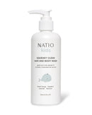 Natio Kids Squeaky Clean Hair and Body Wash 250ml