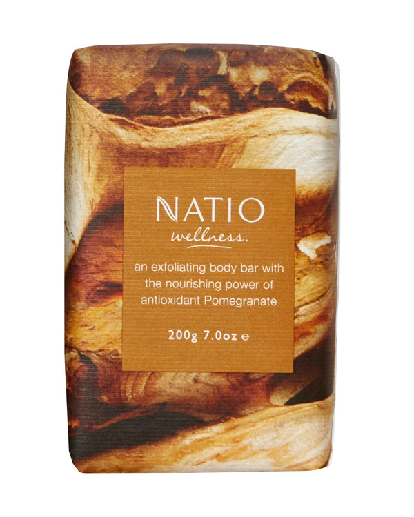 Natio Wellness Rejuvenate Exfoliating Bar 200g