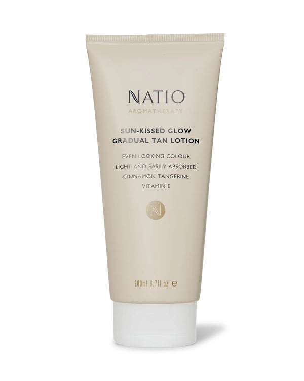 Natio Aromatherapy Sun-Kissed Glow Gradual Tan Lotion 200ml