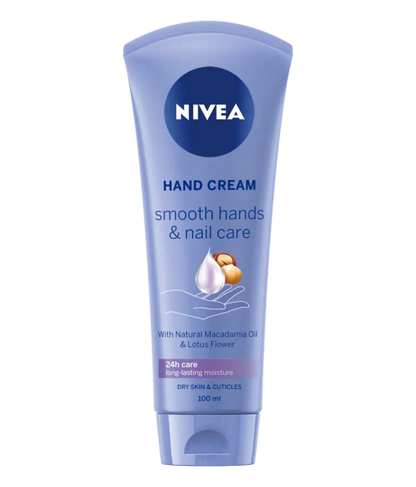 Nivea Smooth Hands & Nail Care Hand Cream 100ml