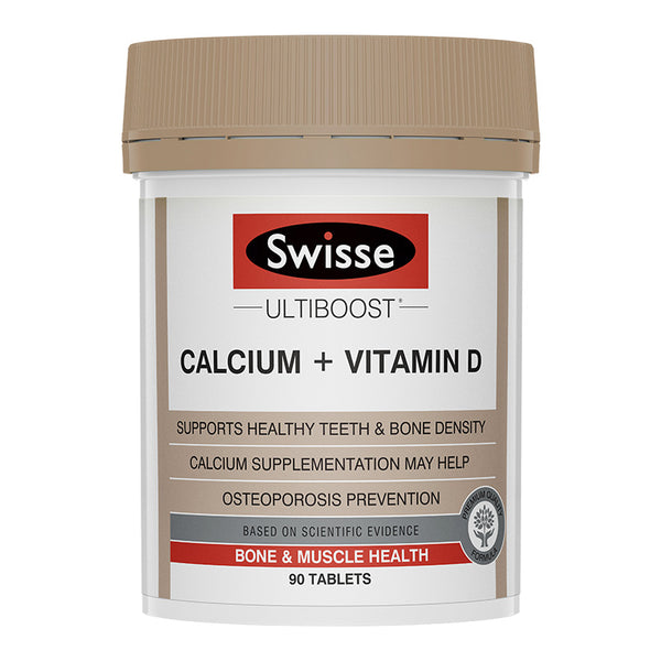 Swisse Ultiboost Calcium+Vitamin D 90Tabs