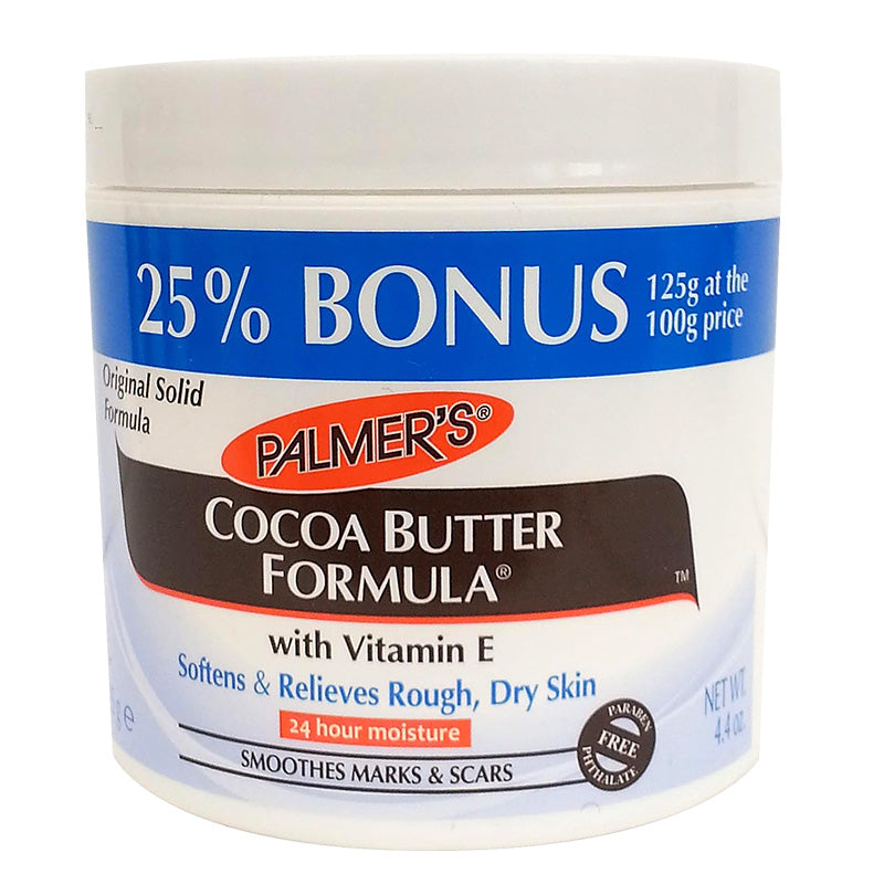 Palmers Cocoa Butter Jar 125g Bonus 25