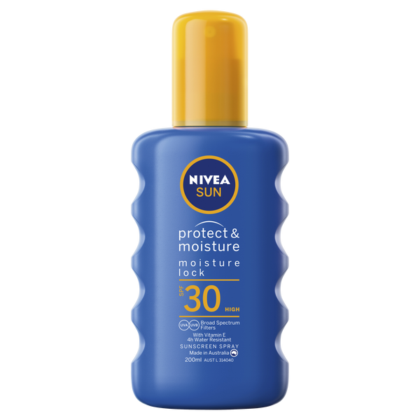 Nivea Protect & Moisture Caring Sunscreen Spray SPF30 200ml