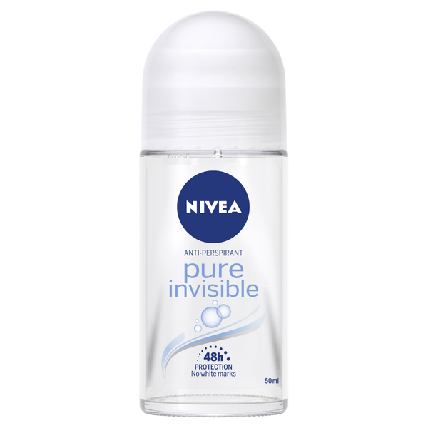 Nivea Pure Invisible Roll-on Deodorant 50ml