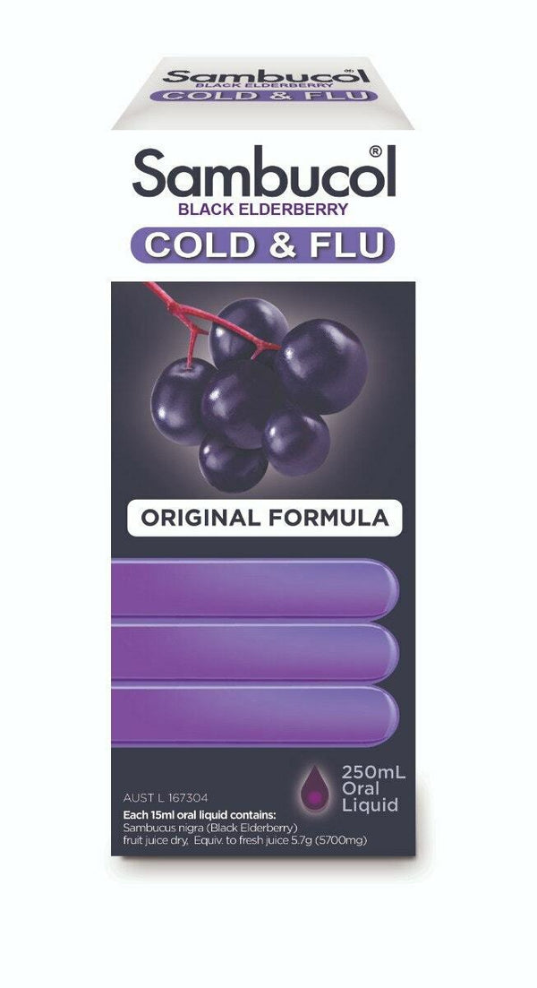 Sambucol Cold & Flu Liquid 250ml