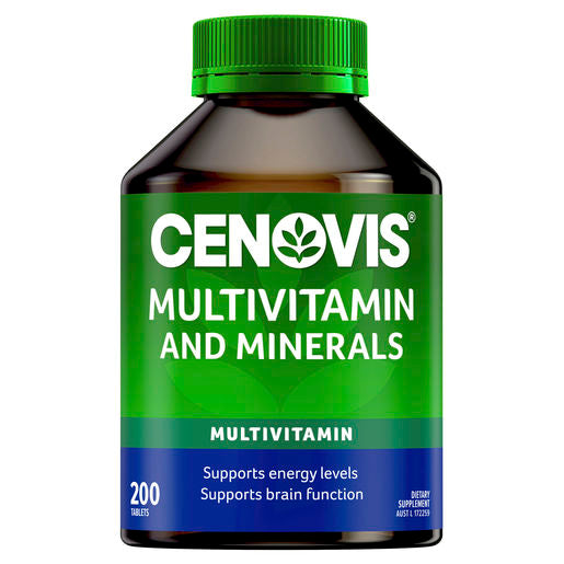Cenovis Multi Vitamins & Minerals 200 Tabs