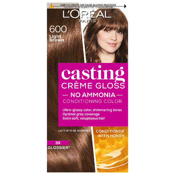 Loreal Casting Crème Gloss Hair Colour 600 Light Brown