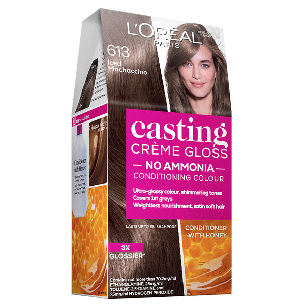 Loreal Casting Crème Gloss Hair Colour 613 Iced Mochaccino
