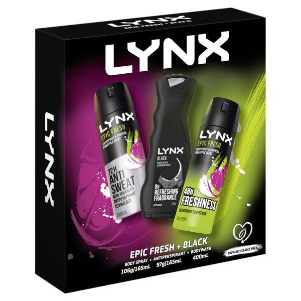 Lynx Epic Fresh Core Trio Gift Pack