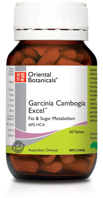 Oriental Botanic Garcinia Cambogia Excel 60 Tabs