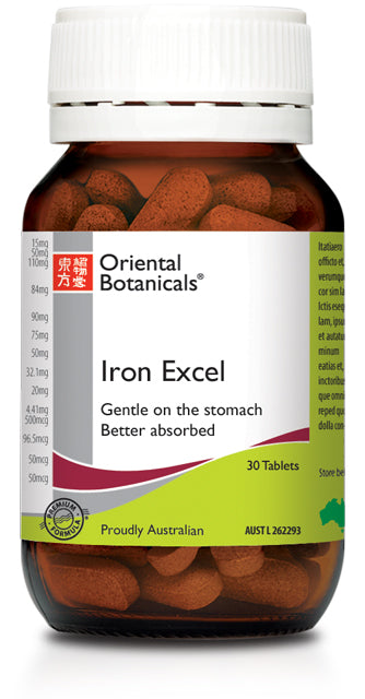 Oriental Botanic Iron Excel 30 Tabs