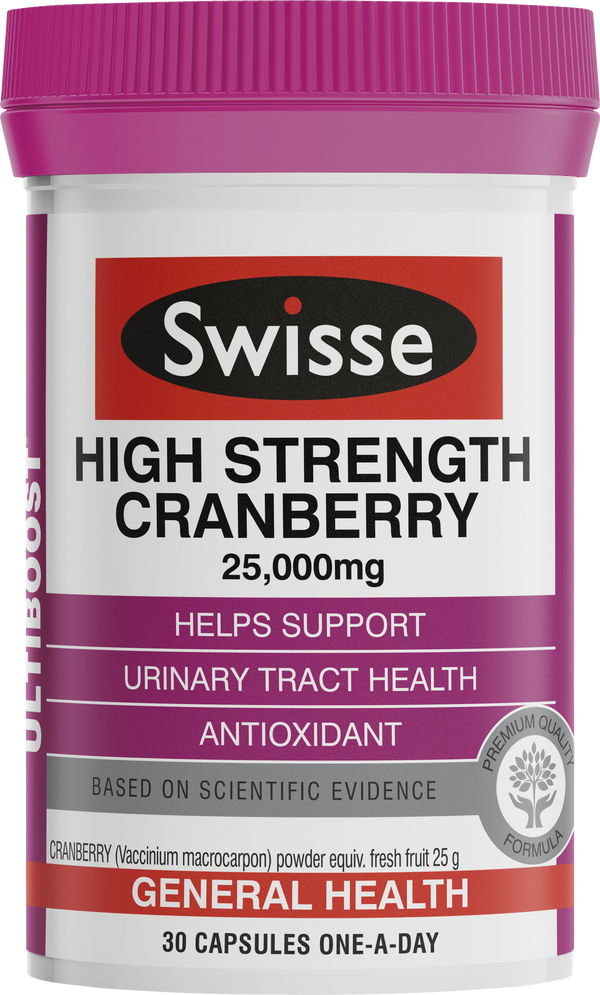 Swisse Ultiboost High Strength Cranbery 30