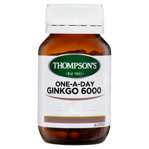 Thompson's One-A-Day Ginkgo 6000mg 60 caps