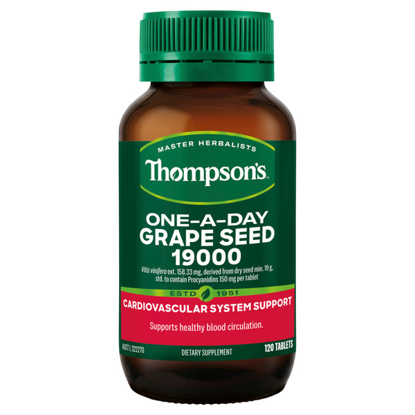 Thompson's One-A-Day Grape Seed 19000mg 120 tabs