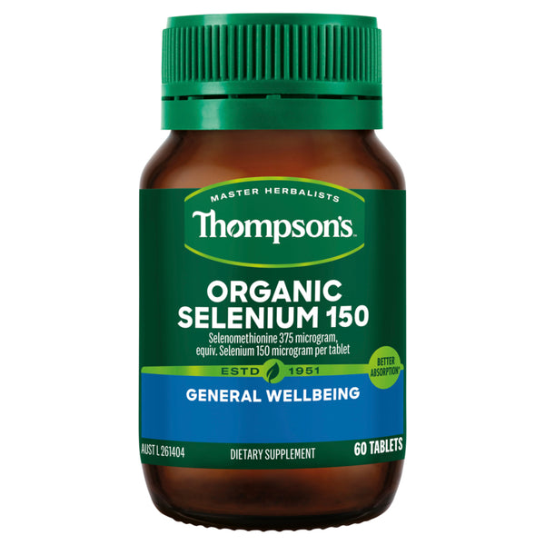 Thompson's Organic Selenium 60 tabs