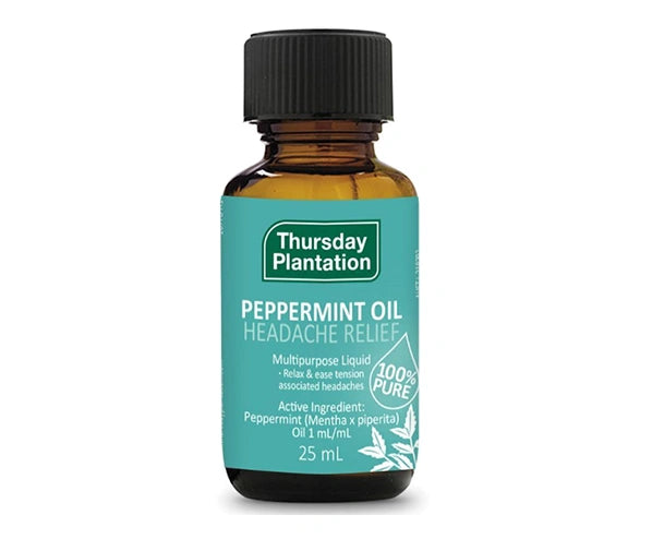 Thursday Plantation Pure Peppermint Oil 25 Headache Relief