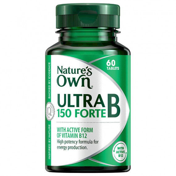 Natures Own Ultra B Forte 150Mg 60Tabs