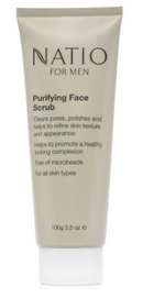 Natio For Men Purifying Face Scrub 100g
