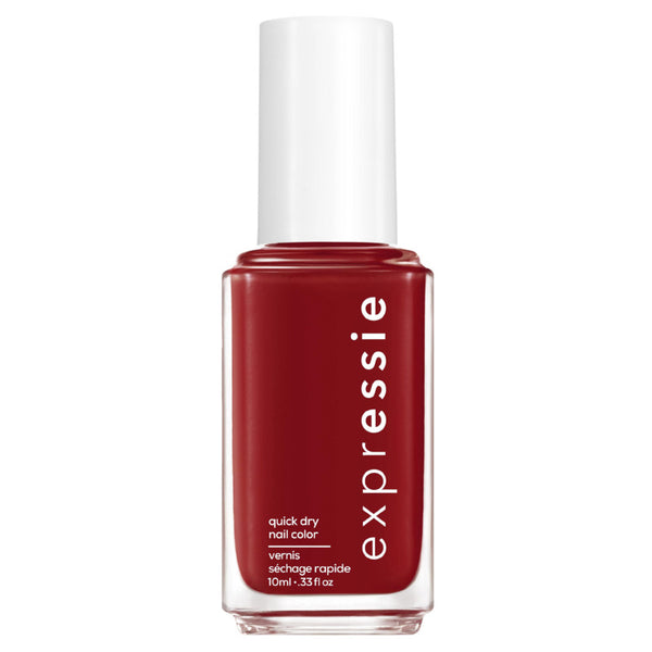 Essie expressie Quick-Dry Nail Polish Seize The Minute 190 Blue-Toned Red