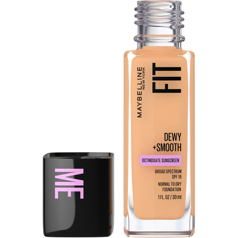 Maybelline Fit Me Dewy & Smooth Luminous Liquid Foundation - Pure beige 235