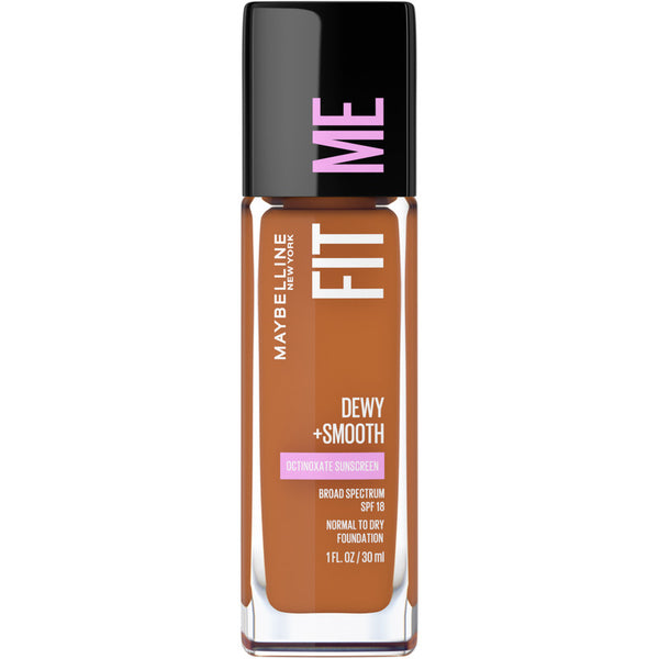 Maybelline Fit Me Dewy & Smooth Luminous Liquid Foundation - Mocha 360