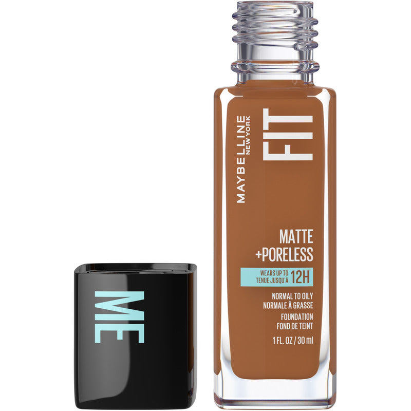 Maybelline Fit Me Matte & Poreless Mattifying Liquid Foundation - Mocha 360