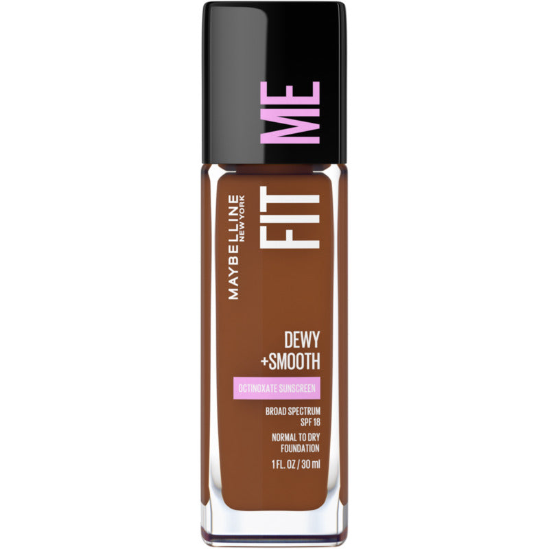 Maybelline Fit Me Dewy & Smooth Luminous Liquid Foundation - Java 375