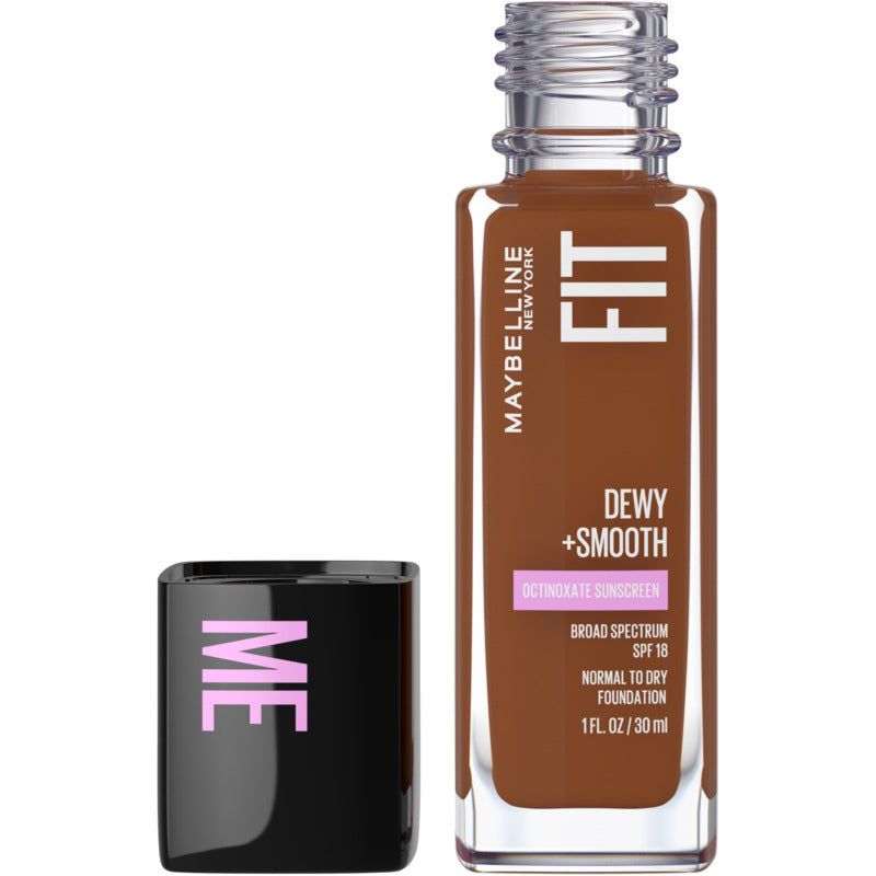 Maybelline Fit Me Dewy & Smooth Luminous Liquid Foundation - Java 375