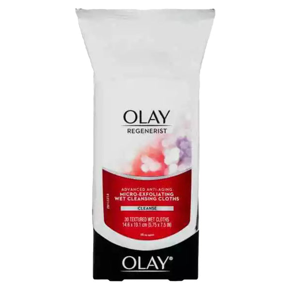 Olay Regenerist Micro-Exfoliating Wet Cleansing Cloths 30 Pack