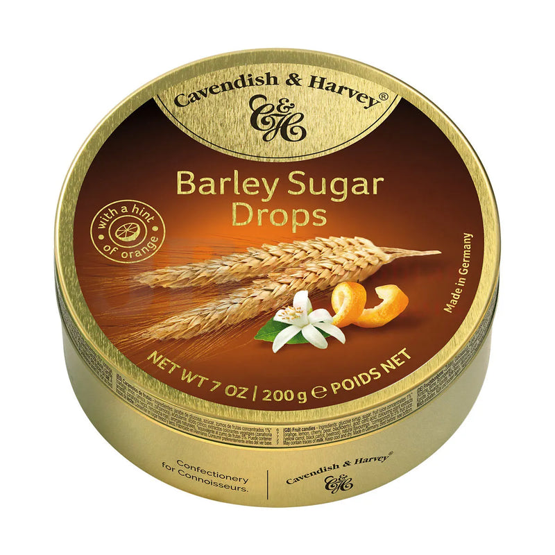 Cavendish & Harvey Tin Barley Sugar Drops 200g