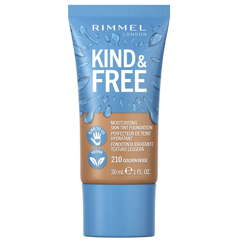 Rimmel Kind & Free Moisturising Skin Tint 210 Golden Beige