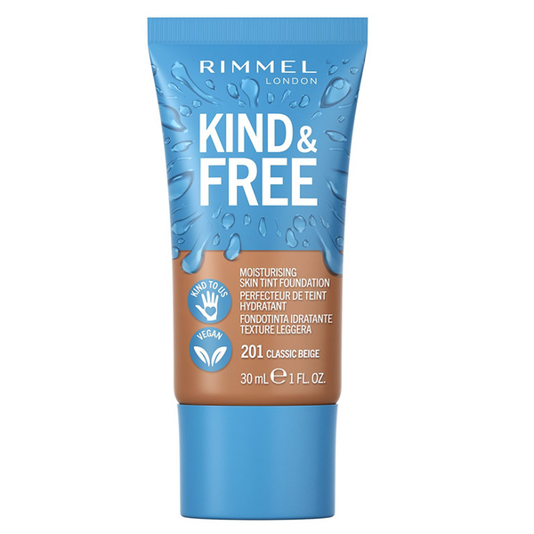 Rimmel Kind & Free Moisturising Skin Tint 201 Classic Beige