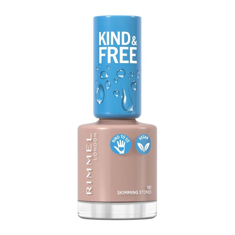 Rimmel Kind & Free Plant-Based Nail Polish 161 Skimming Stones