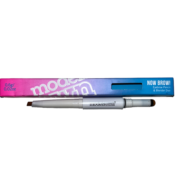 Model's Own Now Brow! Eyebrow Pencil & Brush Duo Light Brown